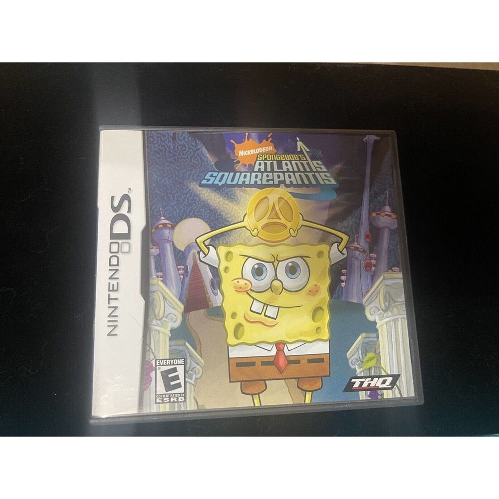 Nintendo DS : Spongebob Squarepants: Atlantis Squarepantis VideoGames W/ Manual